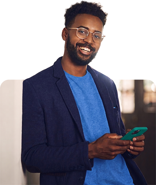 Assinante resolvendo tudo no WhatsApp com a Mundiale