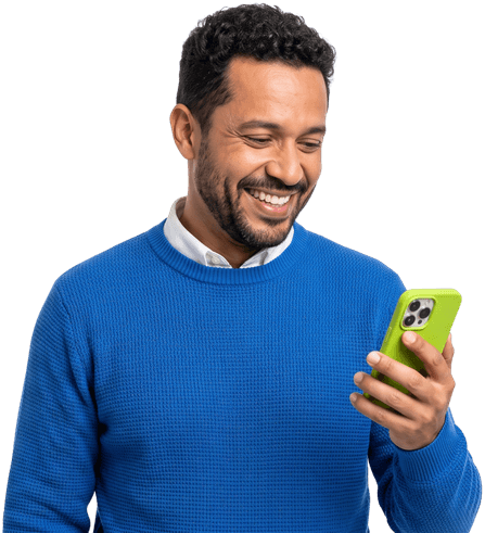 Assinante resolvendo tudo no WhatsApp com a Mundiale