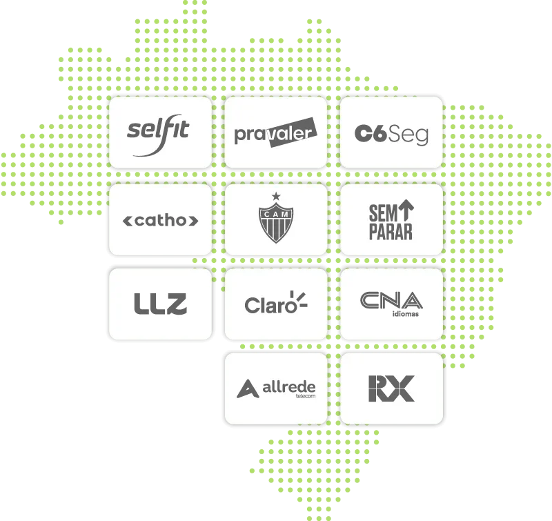 Grandes empresas de todo o Brasil, utilizam o Chatbot com IA da Mundiale